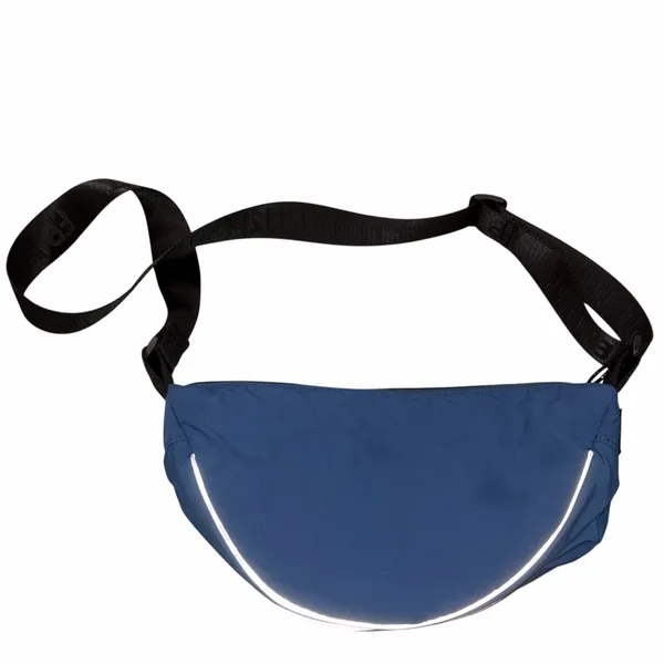 Free People Movement Navy Baby Blue Bullseye Sling Bag - Image 6