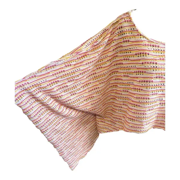 FREE PEOPLE Intimately Striped Multicolor Cropped Top - Image 3