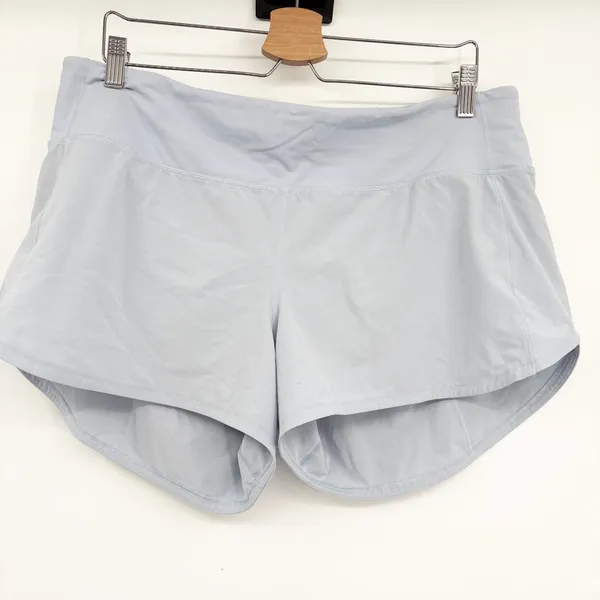 Lululemon Womens‎ Daydream Blue Speed Up Short Long 4" Active Running Shorts 14T - Image 3