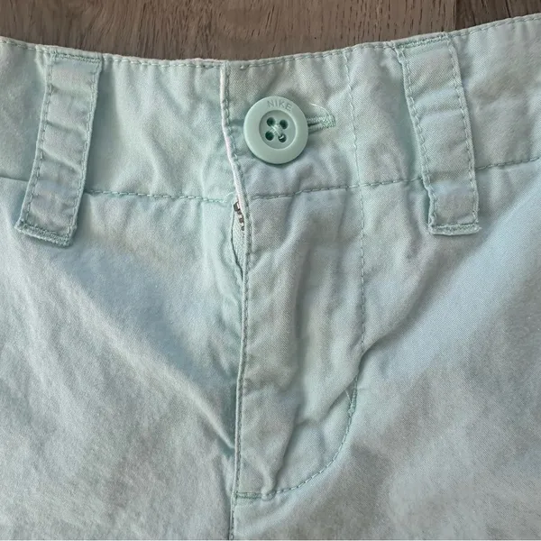 Nike Cargo Shorts Light Blue Women’s 6 Y2K 100% Cotton Chino - Image 3
