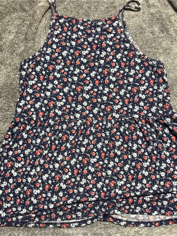 American Eagle Floral Tank - Image 3
