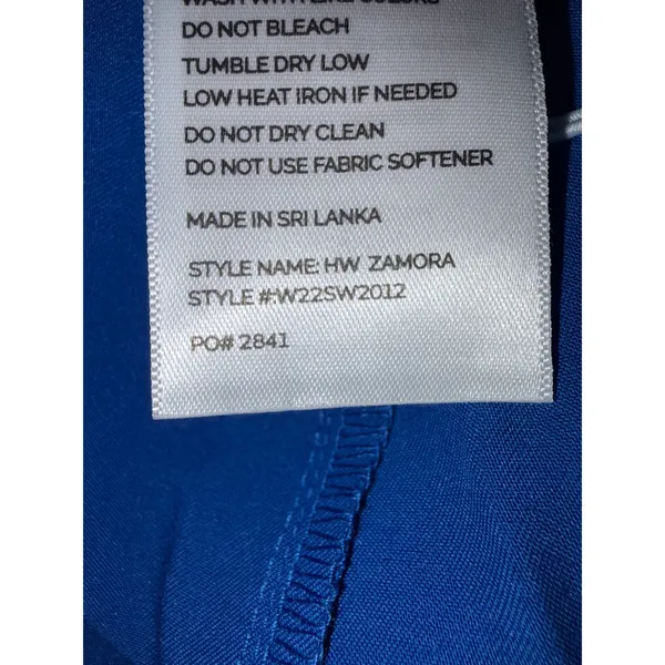 FIGS High Waisted Zamora‎ Jogger Scrub Pants Royal Blue XXL W22SW2012 NWT - Image 8