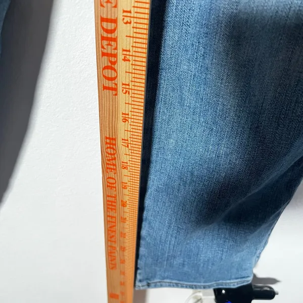 Madewell Pull On Jeans Women's Small Blue Light Wash Relaxed - Image 8