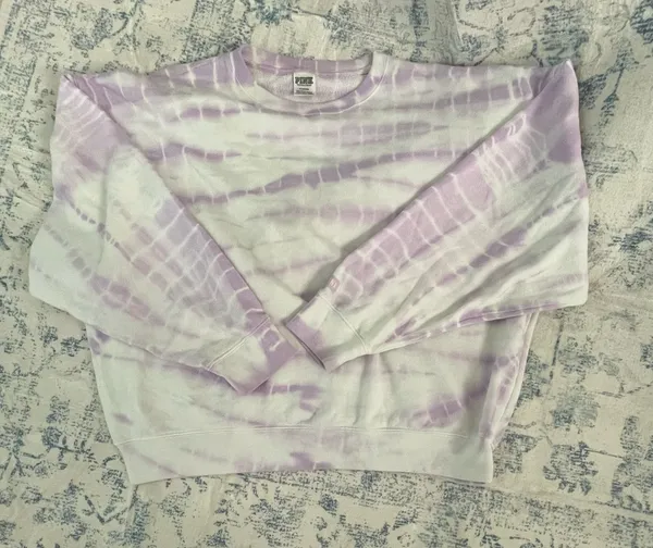 Victoria's Secret PINK tie dye sweatshirt - Image 3