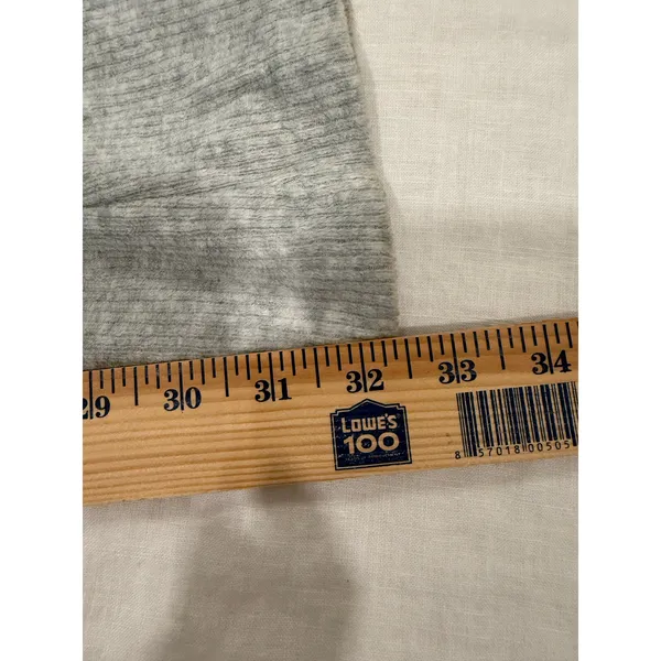 Aerie High Rise Pull On Sweatpants Gray Cotton Blend Women's Size Large - Image 6