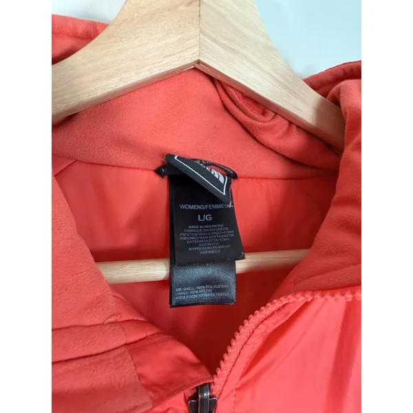 The North Face Triclimate Jacket 2 pc Womens L Waterproof Insulated Orange‎ Blue - Image 8