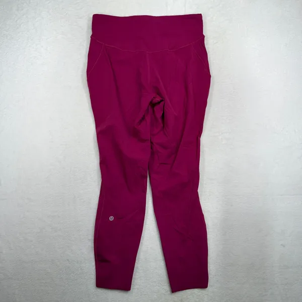Lululemon 10 Base Pace High-Rise Running Tight 25" Pomegranate Pink Nulux W5DKHS - Image 7