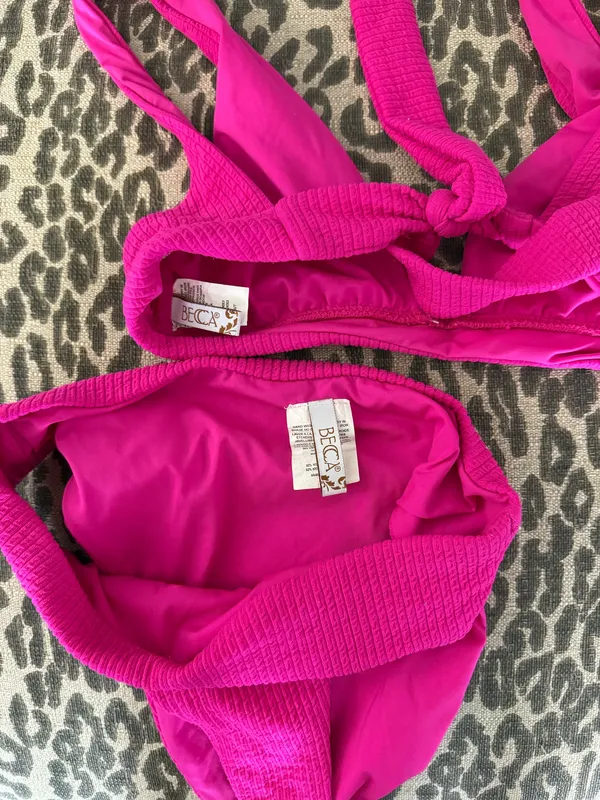 Pink Becca swimsuit bikini  - Image 3
