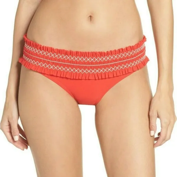Tory Burch‎ Ruffle Bikini Bottoms Size XS - Image 4