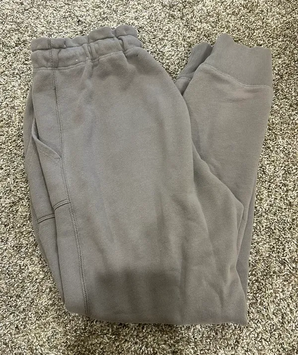 Gray Fleece Sweatpants - Image 3