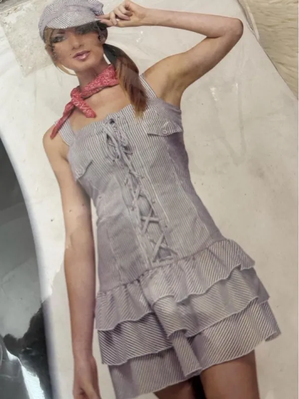 Sexy train engineers costume Gray Size XS - Image 6