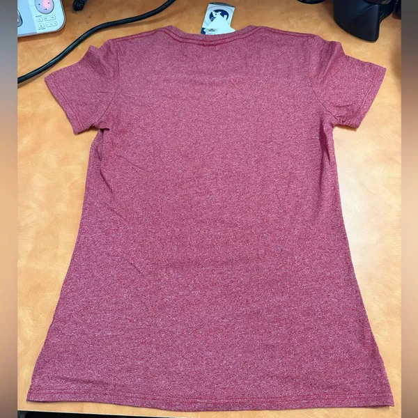 Alabama Crimson Tide Agenda Heather Red Graphic Tee - Image 2