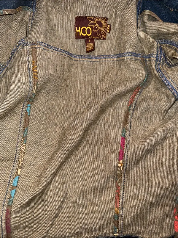 Hollister HCO Surf Co. Stretch Denim Jacket Small - Image 5