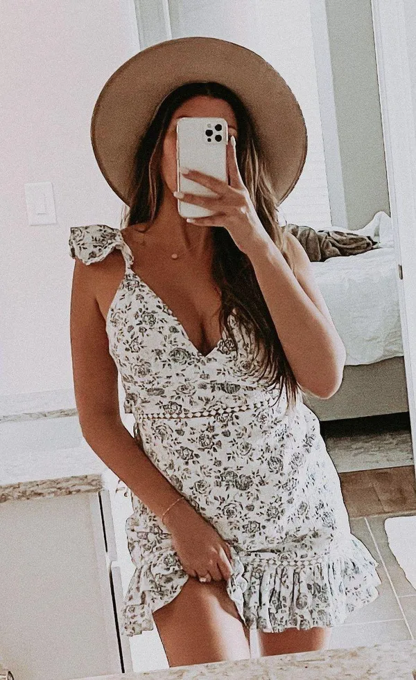 MINKPINK Floral Dress - Image 3