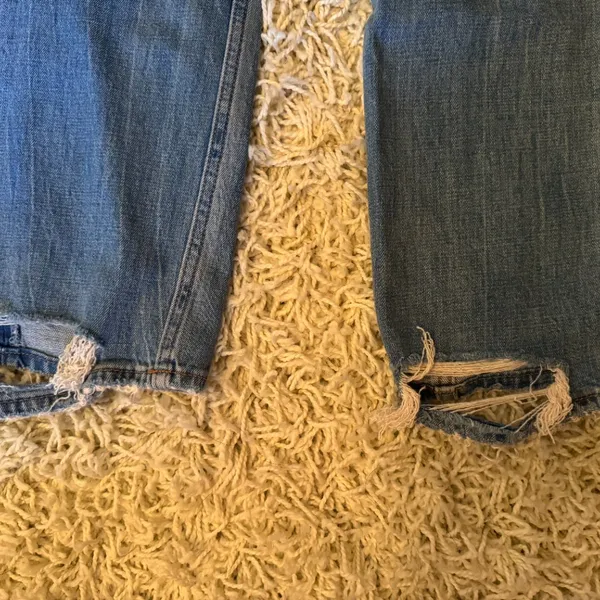 Abercrombie & Fitch Ankle Straight High Rise Women Jeans Petite - Image 6