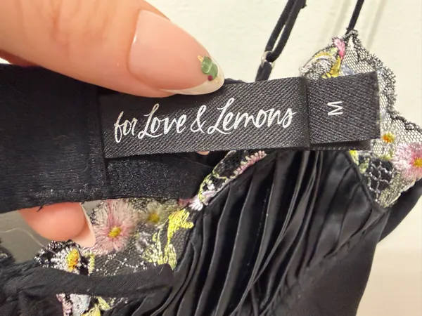 For Love and Lemons Satin Slip Dress - Image 3