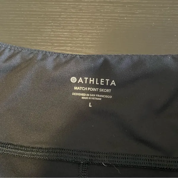 Athleta Match Point Black Skort Women's Large‎ - Image 7