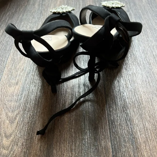 Zara Jeweled Heels - Image 4