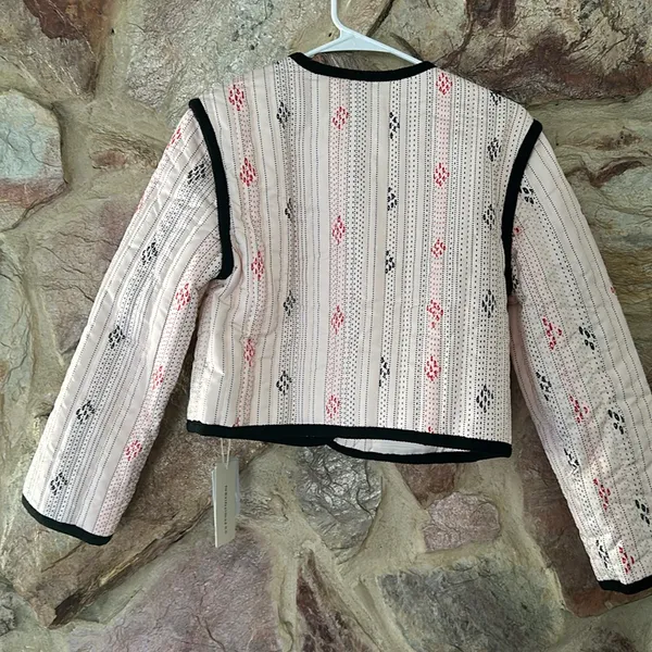 Commense Boheme Contrast Piping Short Jacket size xs - Image 5