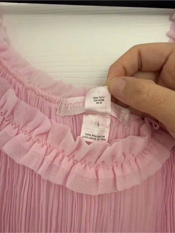 Y2K Sabrina Carpenter Victoria Secret Babydoll Slip Small Pink Rare Coquette 00s - Image 5