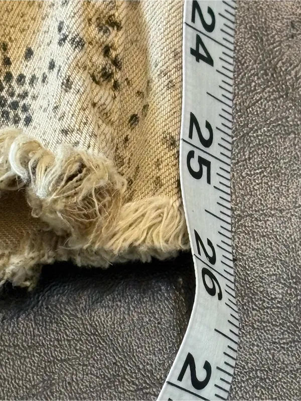 Zara Snake-Print Skinny Jeans size 10 - Image 11