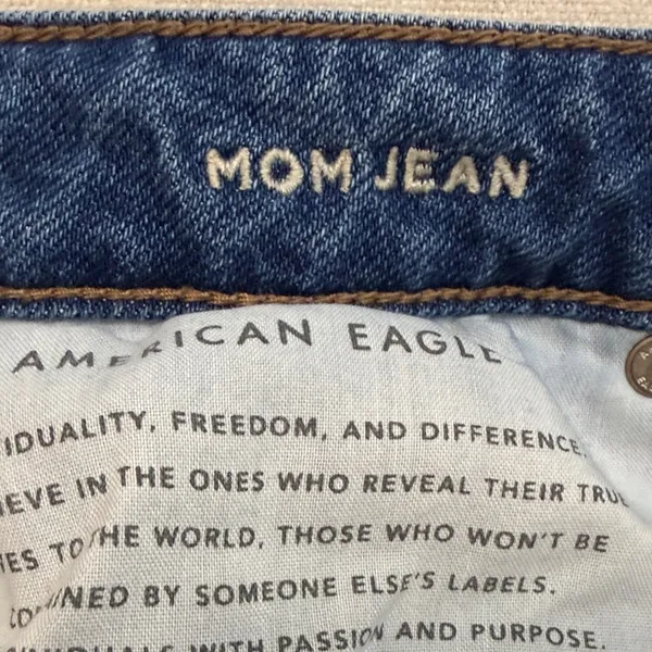 American Eagle Outfitters Distressed Denim MOM Jeans - Image 5