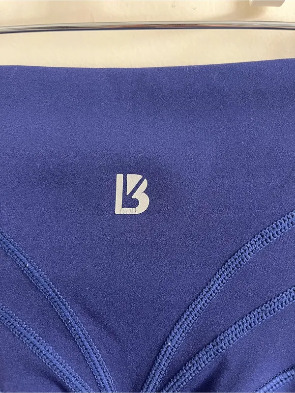 Buff Bunny Legacy Crossover Leggings Blue Medium - Image 5