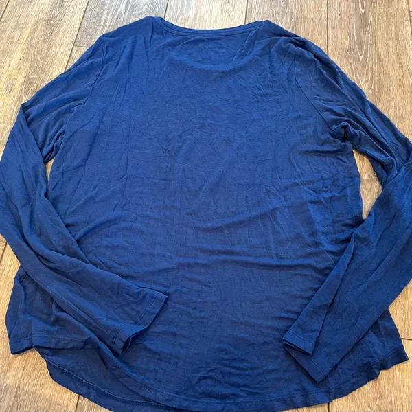 Aeropostale Soft Blue Long Sleeve Tee - Image 3