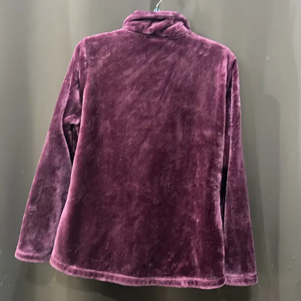 32 Degrees Heatkeep, Women’s Luxe Fur Full-Zip Jacket, Size Large - Image 2