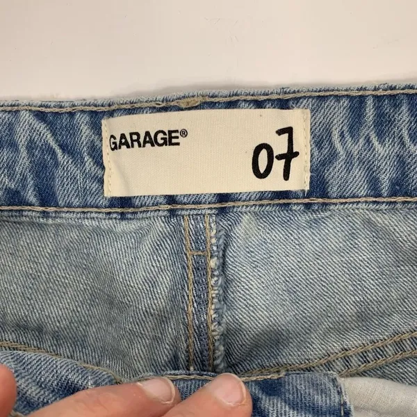 Garage Jr Size 7 Cut Off Shorts Craft Denim Festival Hi‎ Rise Jean Short Women's - Image 3