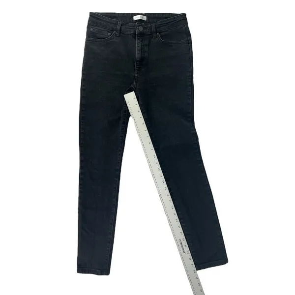 Anine Bing Tatum Black High Rise Skinny Jeans‎ Size 28 - Image 3
