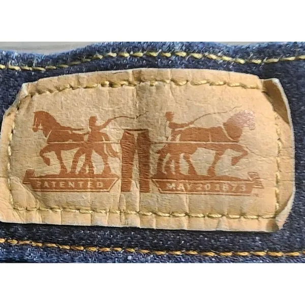 Levi's Womens Size 30x32 515 Bootcut Jean Dark‎ Wash Denim - Image 3