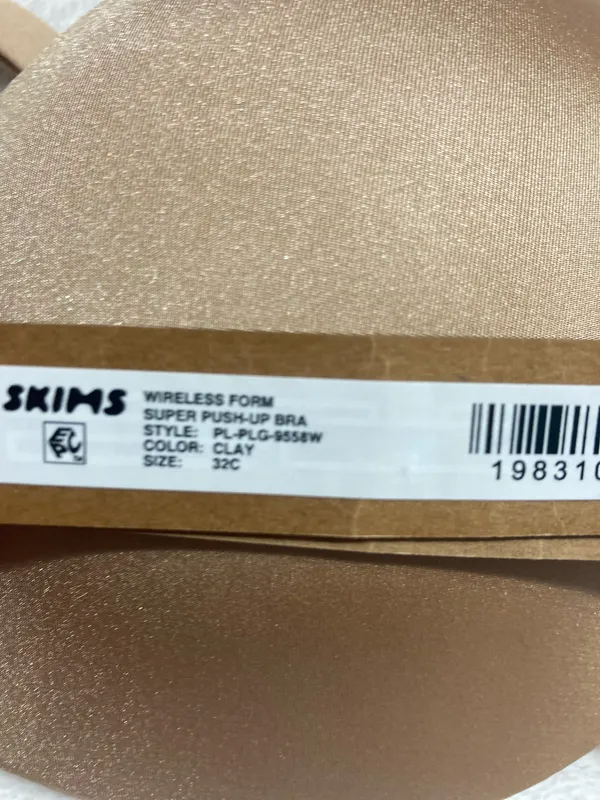SKIMS Super Push Up Wireless Bra 32C - Image 5