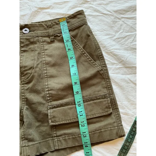 REI Hiking Shorts W4 Khaki Green - Image 9