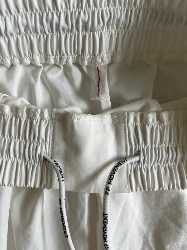 Free People Movement White Long Shorts - Image 8