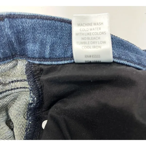 Pistola Madi High Rise Modern Slim Intention Jeans Y2K Minimalist Casual 26x27 - Image 11