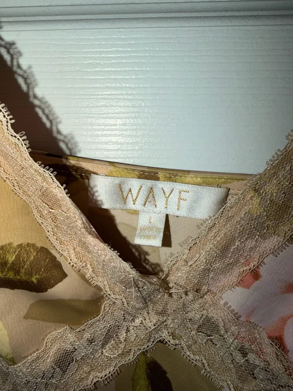 WAYF Dress Floral - Image 3
