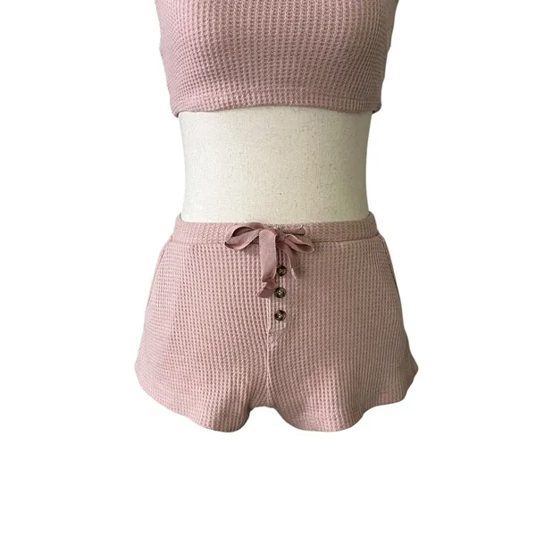 better / together 3 piece waffle knit lounge set - Image 8