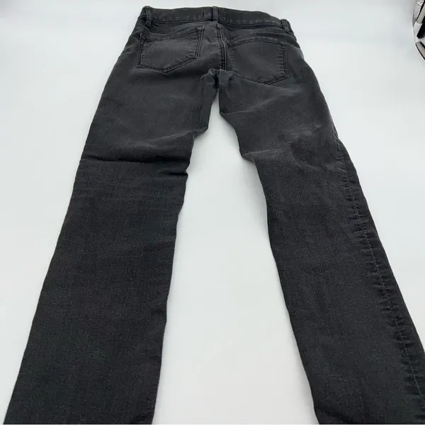 Ann Taylor LOFT Women's Modern Skinny Black Denim Low Rise Jeans Size 24 - Image 5