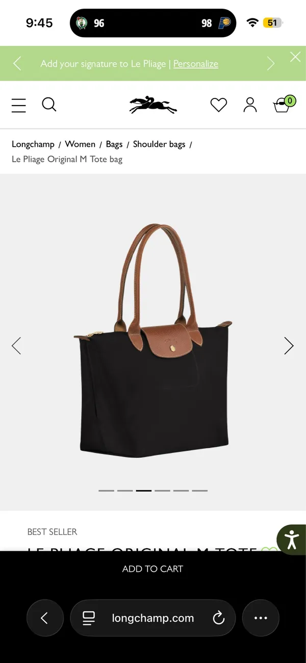 Longchamp Le Pilate Tote bag  - Image 4