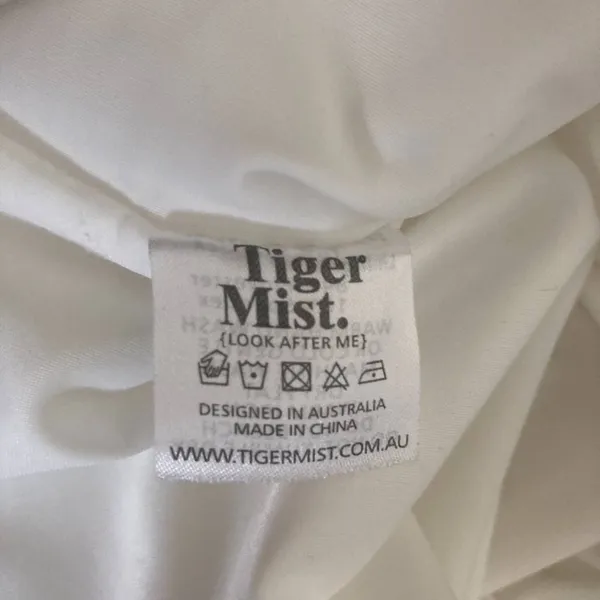 Tiger Mist Reese Body Con Dress White Medium - Image 7