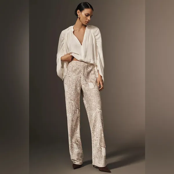 Anthropologie The Tilda Pants: Printed Edition - Image 2