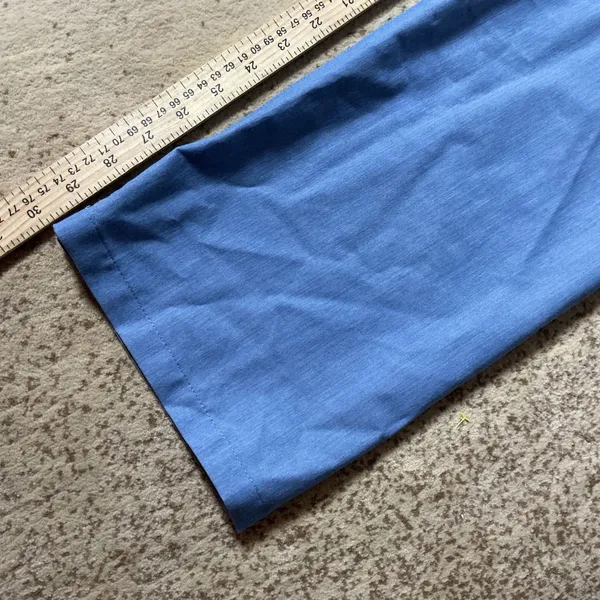 FIGS Technical Collection Livingston Scrub Pants Sz L Light Blue Straight T21003 - Image 6