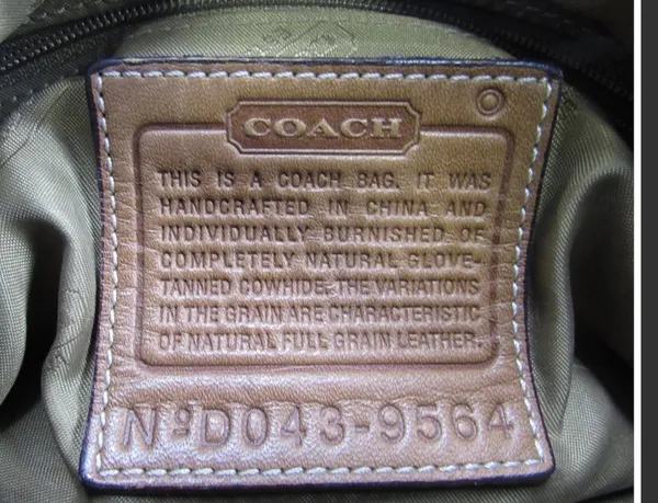 Y2K Coach Legacy Demi Hobo 9564 Camel Glove Tanned Leather Shoulder Bag - Image 5