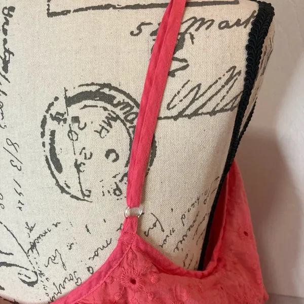 Lsenboye Eyelet Zipper Front Flowy Tank Top - Image 5