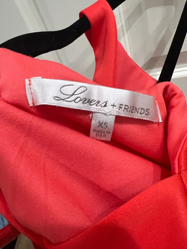 Lovers + Friends Red Fit‑and‑Flare Dress – Size XS - Image 3