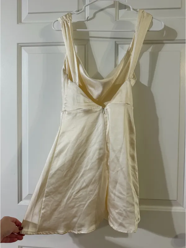 RUNAWAY THE LABEL Havana Ivory Mini Dress - Image 6