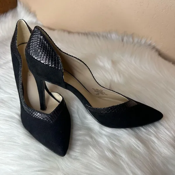 Marc Fisher 'Darnea' Black Pointed Toe Heels Size 5.5 - Image 13