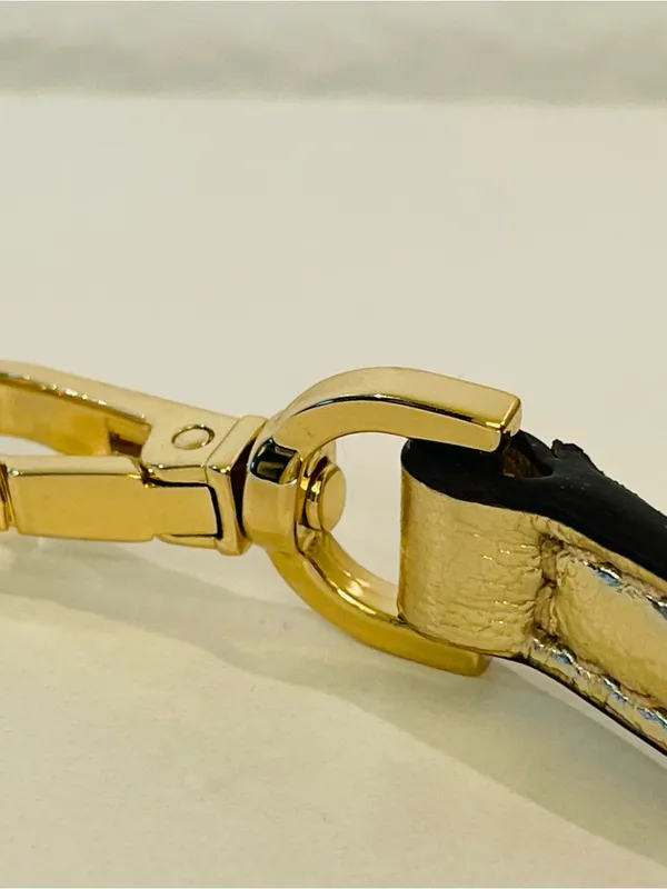 Michael Kors Metallic Gold Crossbody Strap Replacement - Image 8