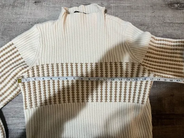 FRENCH CONNECTION Mock Neck Knit Sweater - Image 6
